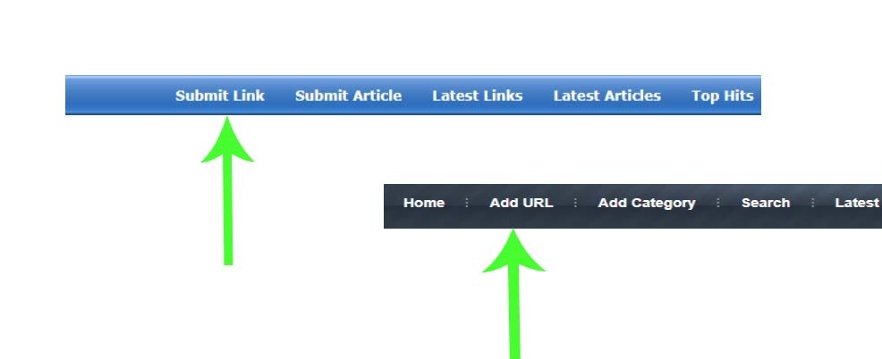 Submit link or add site to directory submission sites