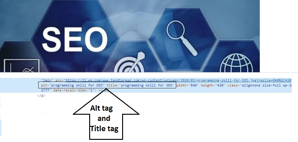 Alt-tag-title-tags in images